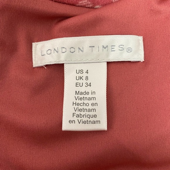 Midi Dress Womens 4 Pink Polka Dot Fit N Flare Retro Coquette Secretary Preppy - Picture 4 of 12